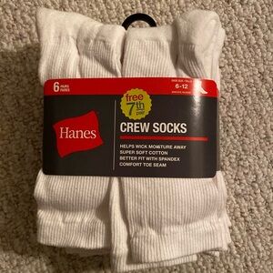 Men’s Hanes crew socks